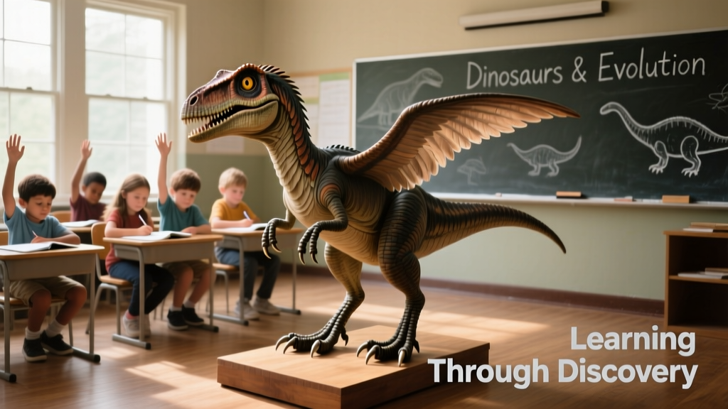 Raptors in Early Childhood Education: Fostering Curiosity, Scientific Thinking, and Empathy Through Paleontology-Inspired Learning