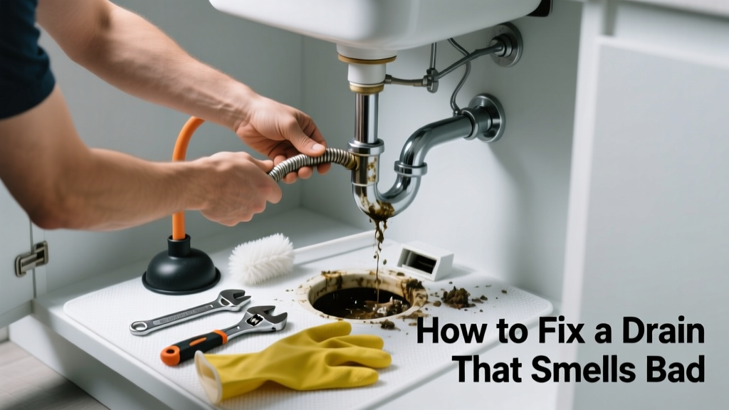 How to Fix a Drain That Smells Bad