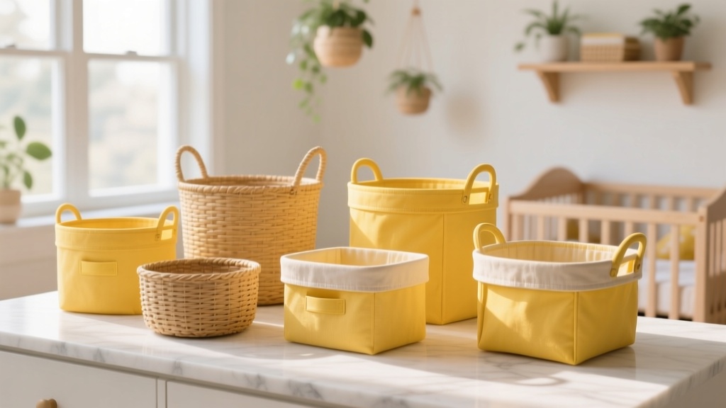 Where to Buy Yellow Nursery Storage Baskets (2024 Guide)