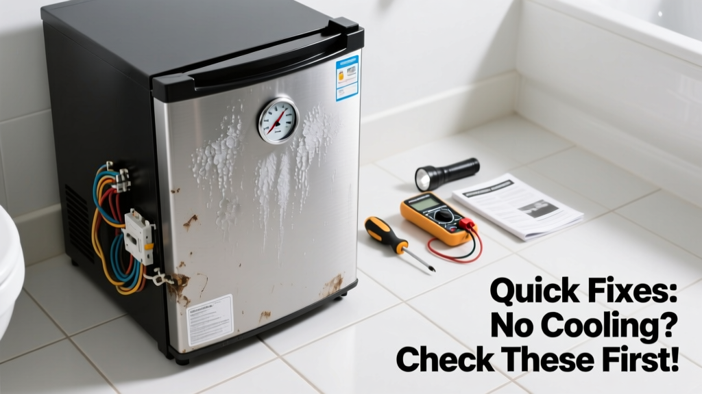 Wine Cooler Not Cooling in Bathroom: Quick Fixes