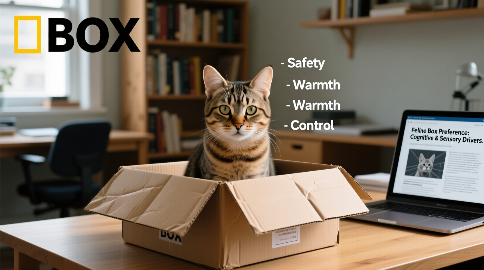 why do cats sit in boxes scientists reveal the psychology behind the behavior