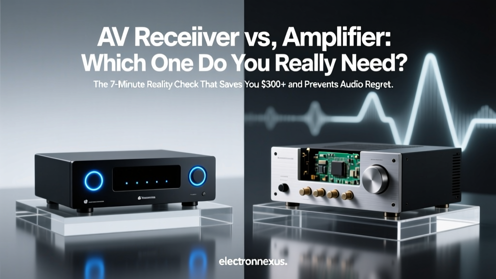 AV Receiver vs. Amplifier: Which One Do You Really Need? The 7-Minute Reality Check That Saves You $300+ and Prevents Audio Regret