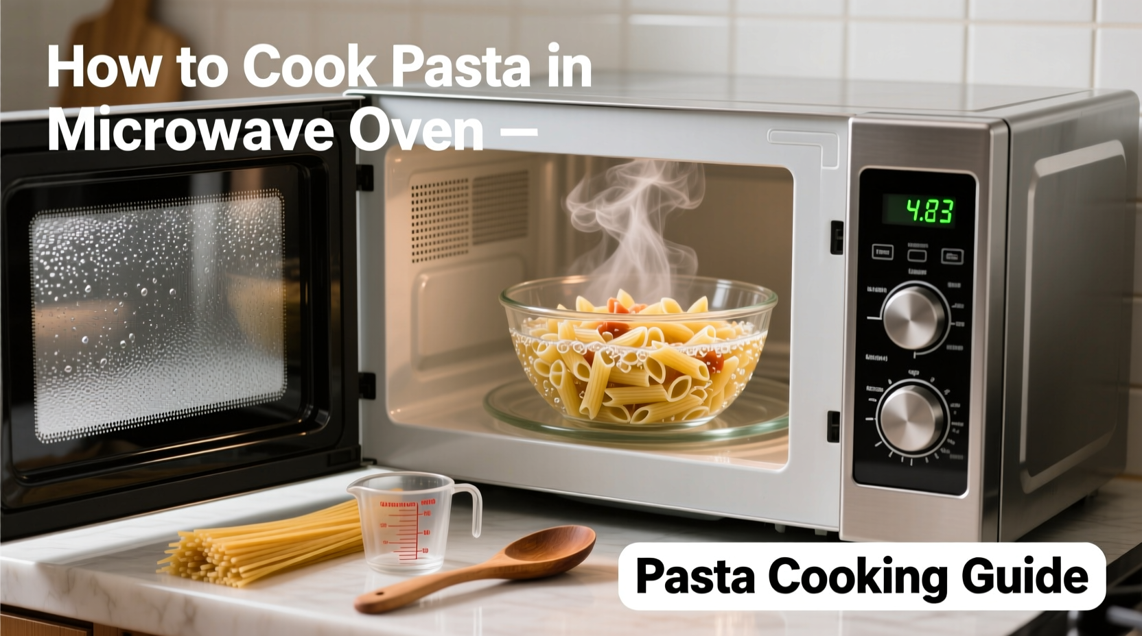 how to cook pasta in microwave oven