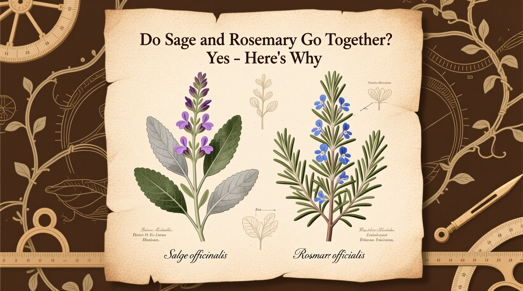 Sage & Rosemary Together: 5 Tips | TheHomeSprouts