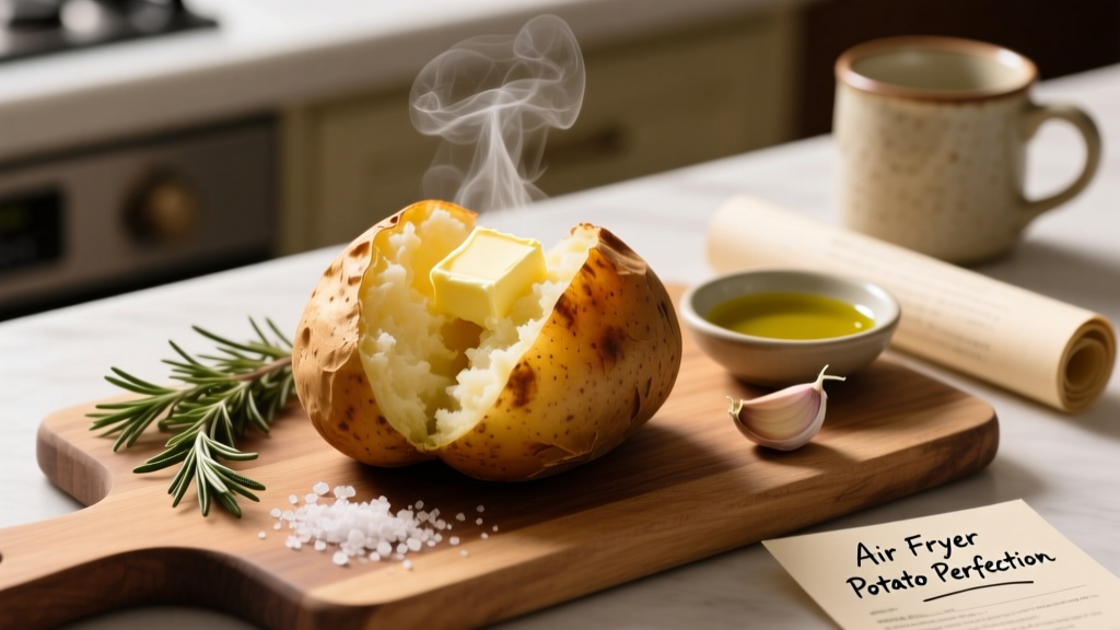 Best Air Fryer Jacket Potato Recipe (Crispy & Fluffy!)