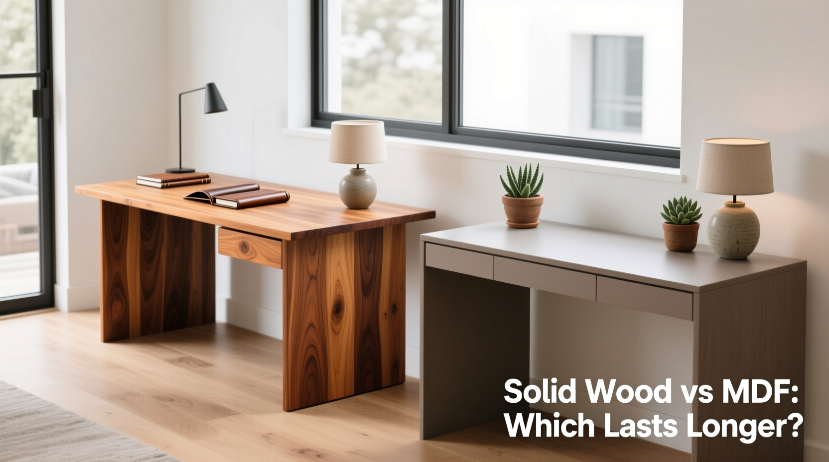 Solid Wood Vs Mdf Desks Which Last Longer