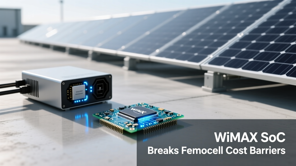 WiMAX SoC Breaks Femtocell Cost Barriers: How Integrated Silicon Is Accelerating Rural and Enterprise 4G Deployment