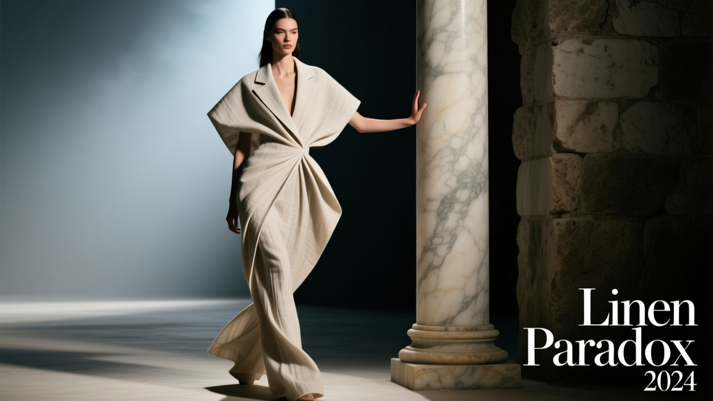 Summer 2024's Linen Paradox: Crisp, Non-Wrinkle, and Full...