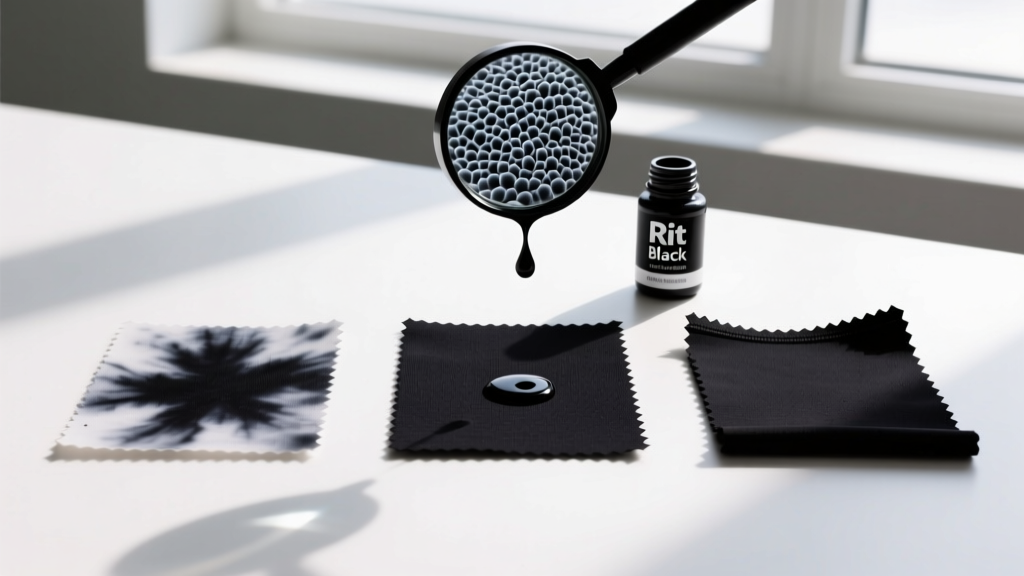 Rit DyeMore for Synthetic Fibers: Dye Black Right