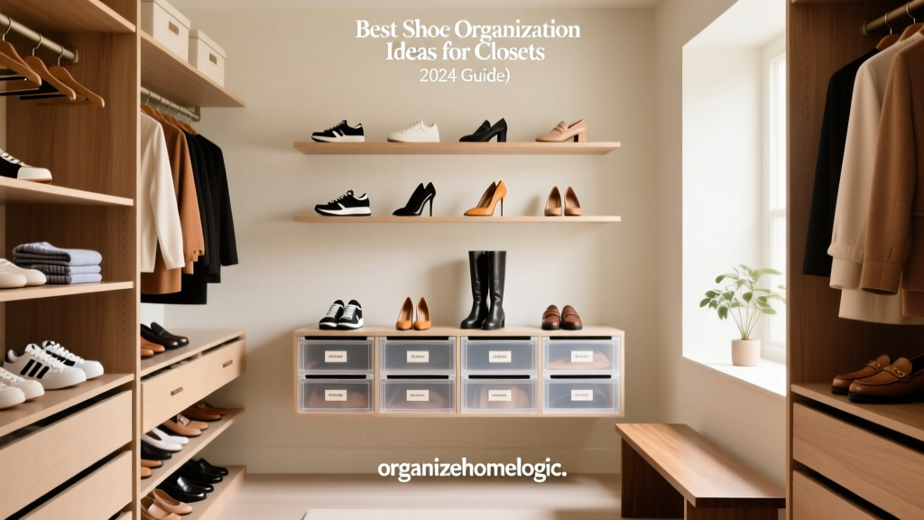 Best Shoe Organization Ideas for Closets (2024 Guide)