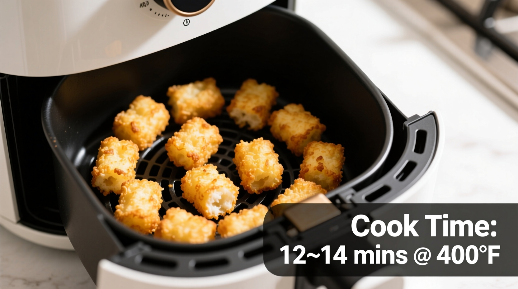 how long to cook tater tots in an air fryer