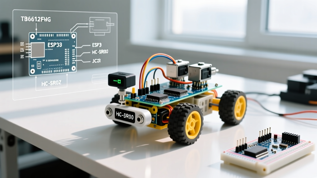 Easy Arduino Projects: Build a 2WD Obstacle-Avoiding Robot