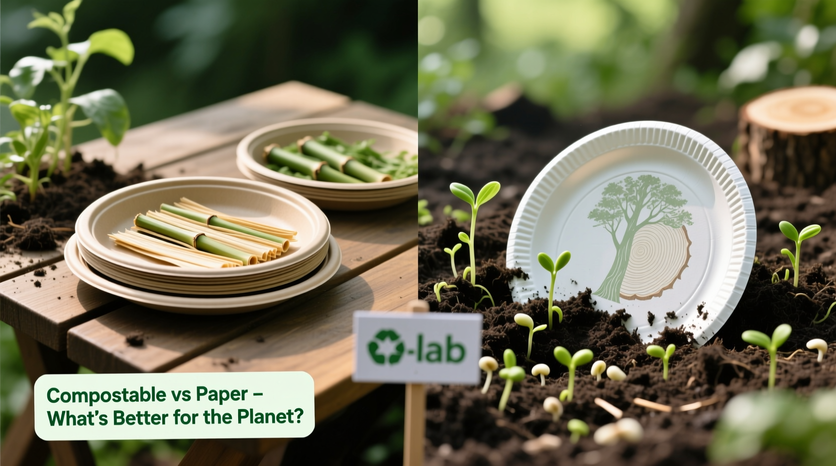 compostable plates vs paper are they actually better for the planet