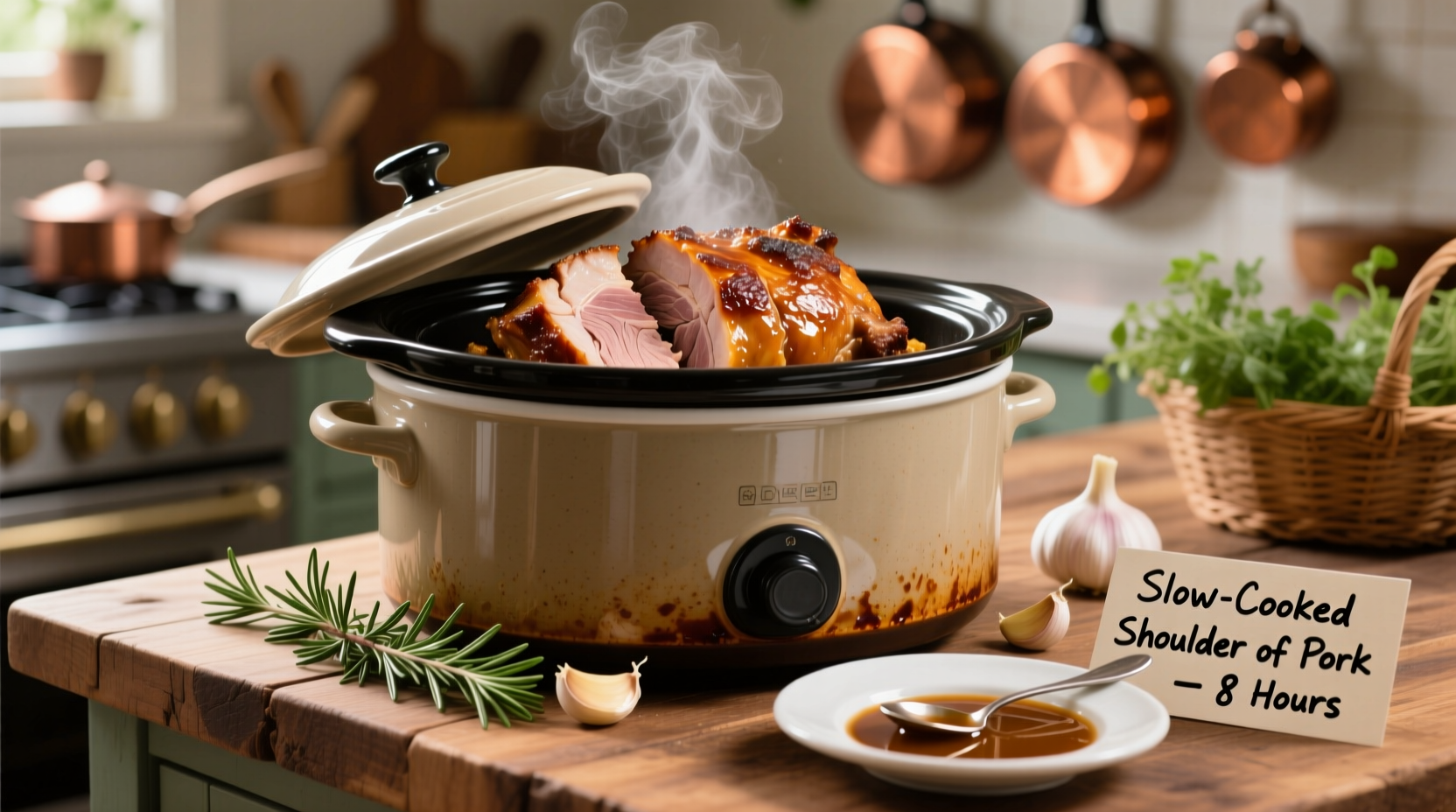 how to cook shoulder of pork in slow cooker