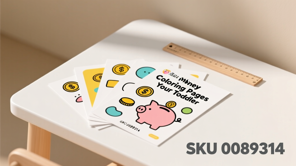Money Coloring Pages for Your Toddler: A Developmentally Appropriate, Safety-First Approach to Early Financial Literacy