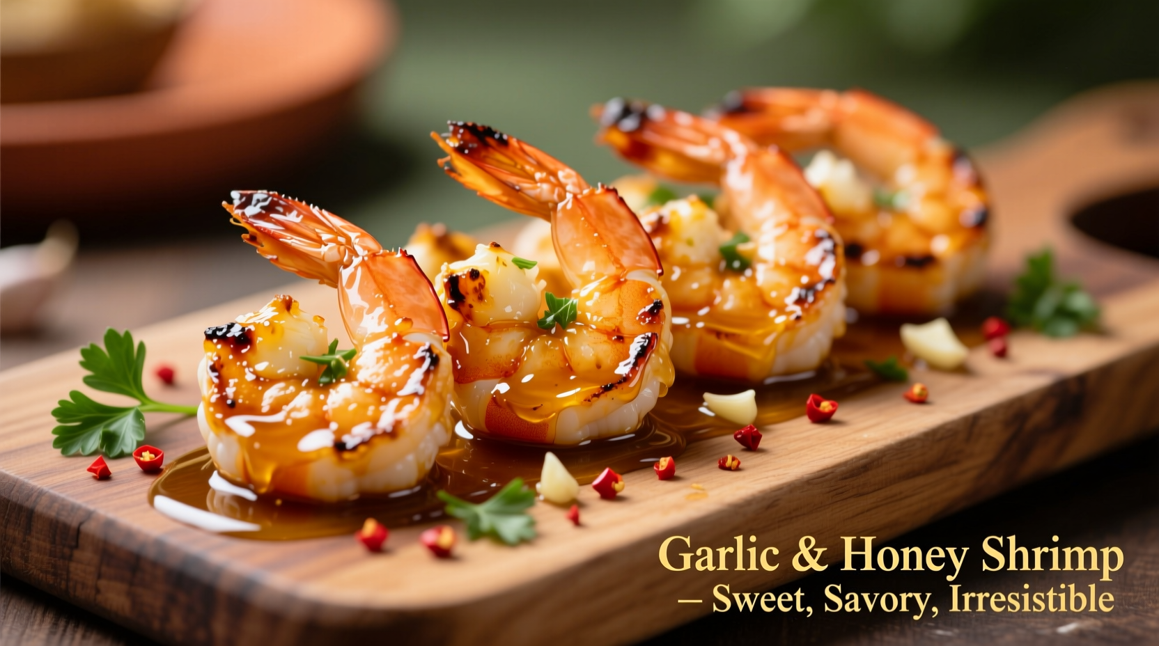 Perfect Garlic Honey Shrimp Recipe in 20 Minutes