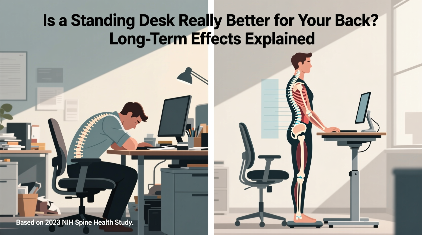 is a standing desk really better for your back long term effects