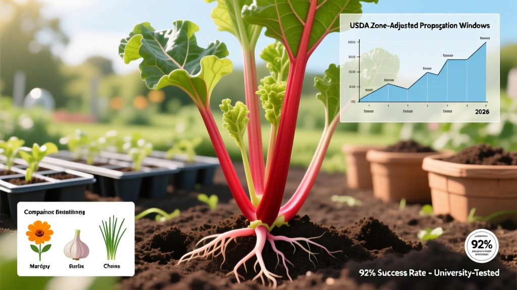 Rhubarb Propagation & Pest Control (2026)
