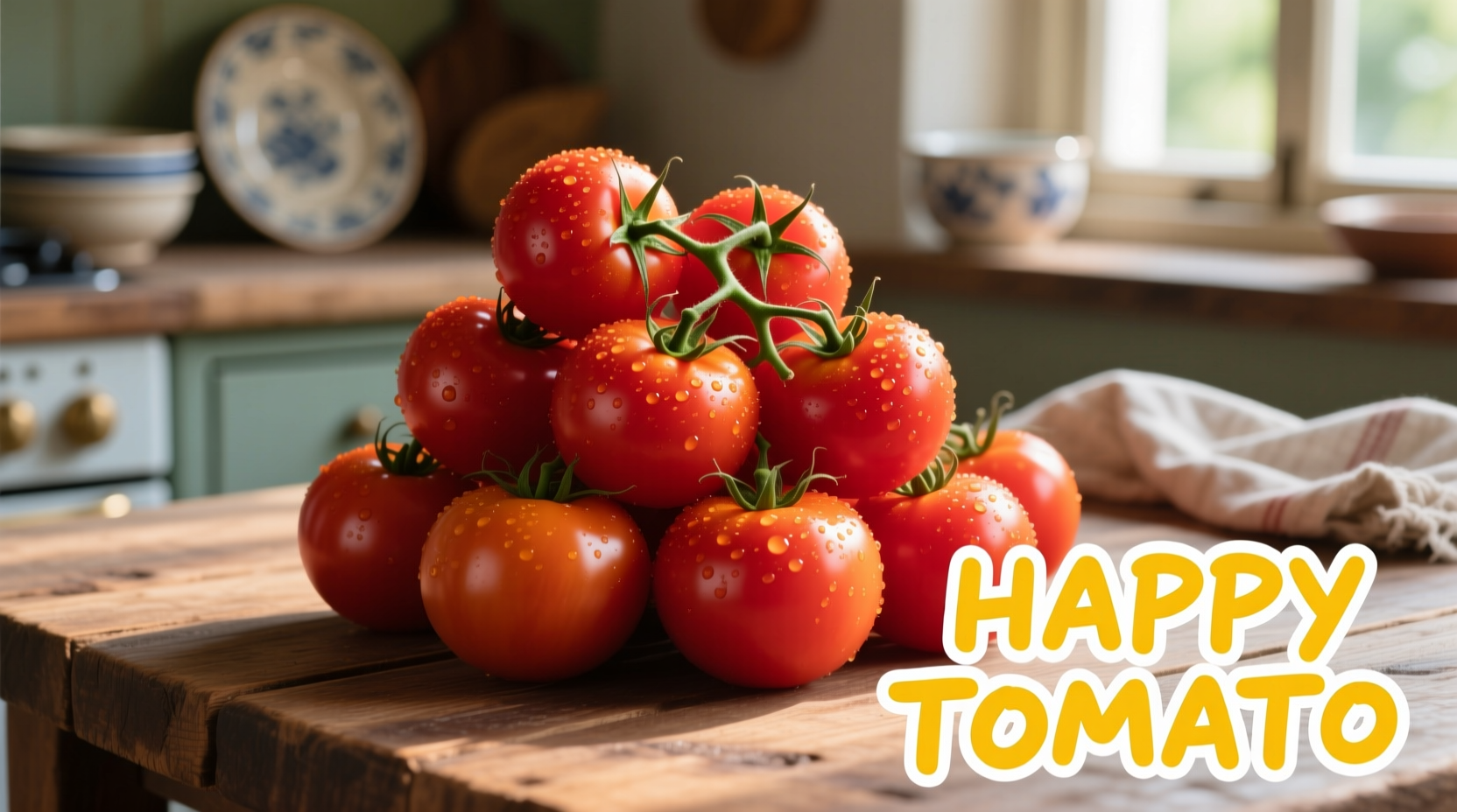 happy tomato