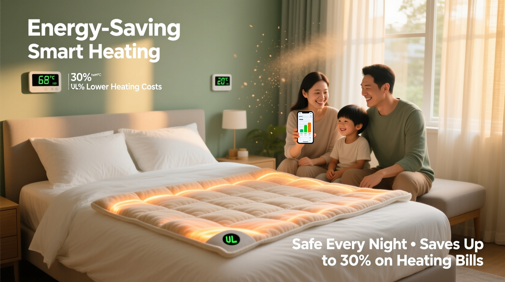 is a heated blanket safe to use every night and can it save on heating bills