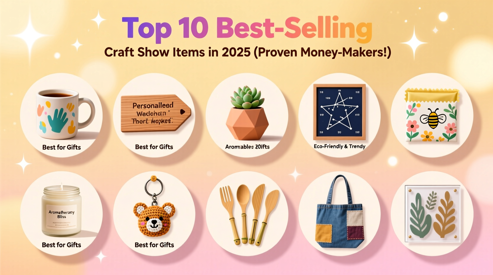 best selling craft show items