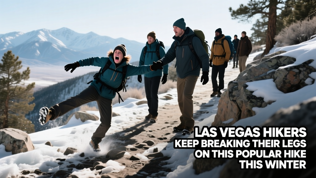 Why Las Vegas Hikers Keep Breaking Their Legs on Red Rock Canyon’s Calico Basin Trail This Winter