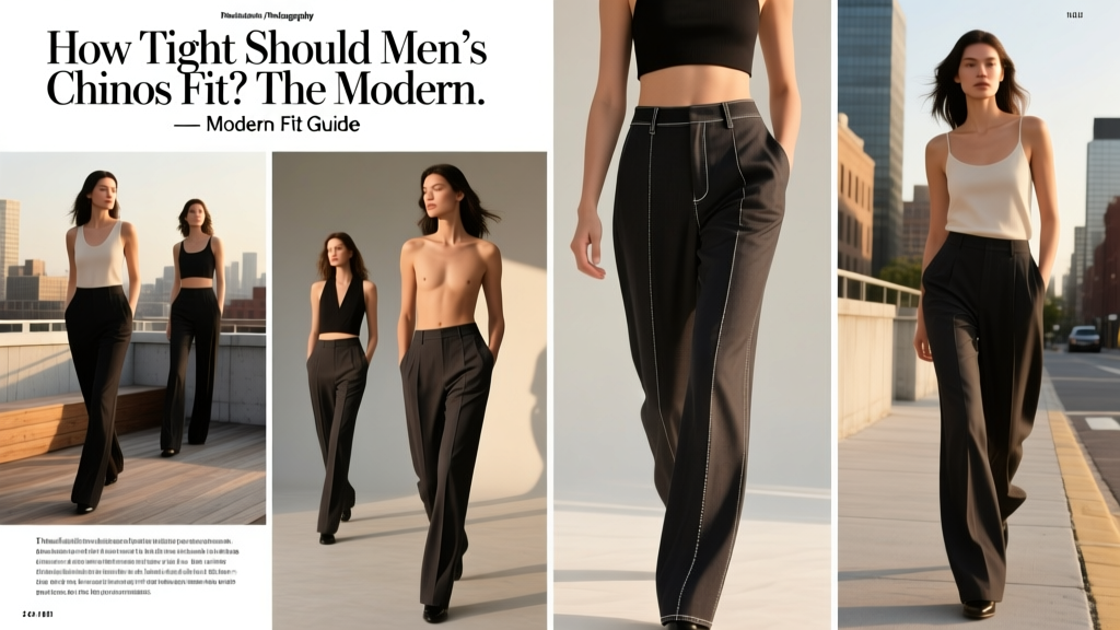 How Tight Should Men’s Chinos Fit? The Modern Fit Guide