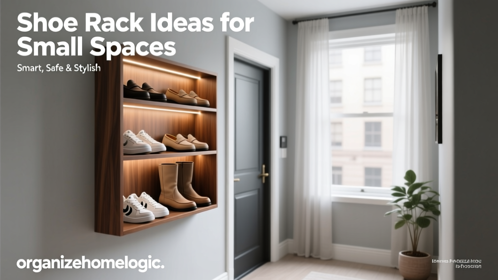 Shoe Rack Ideas for Small Spaces: Smart, Safe & Stylish