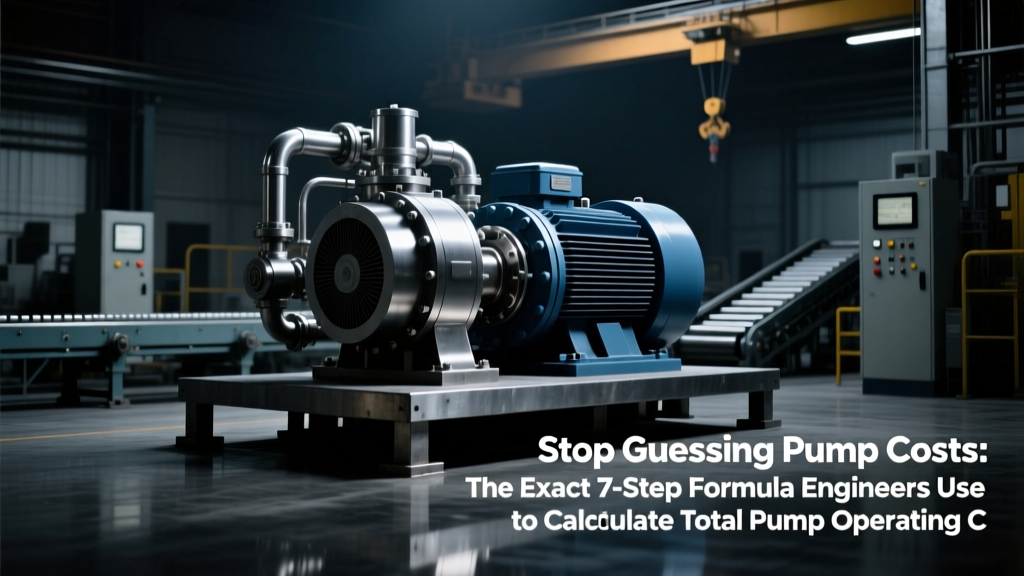 Pump Operating Cost Calculator: ISO 5198 Formula