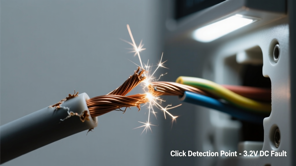 Exposed Electrical Wire Making Clicking Sound: Quick Diagnosis