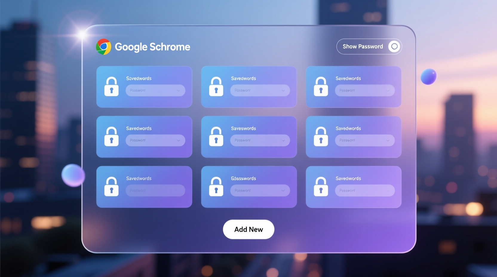 chromepass displays google chromes saved passwords