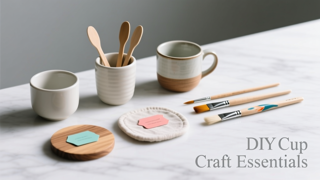 Cups DIY Crafts Essentials: Materials, Techniques, and Real-World Project Blueprints
