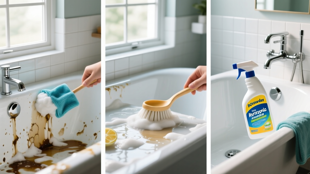 Proven: How to Clean Bathtub Without Vinegar Fast