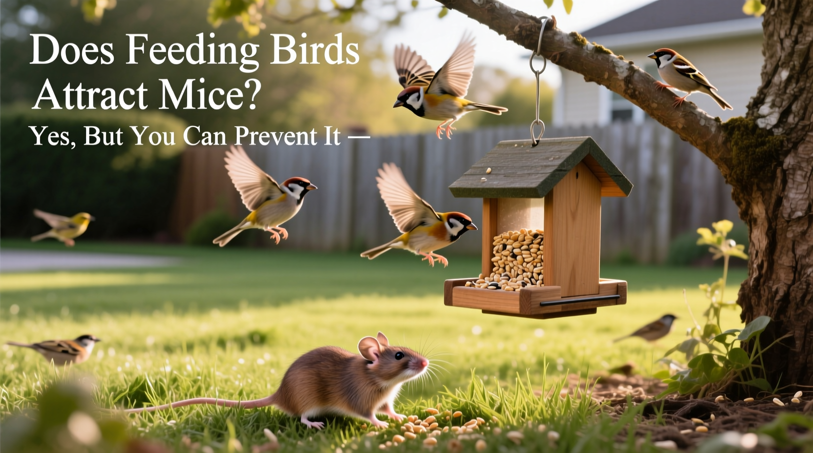 Does Feeding Birds Attract Mice? Yes, But You Can Prevent It