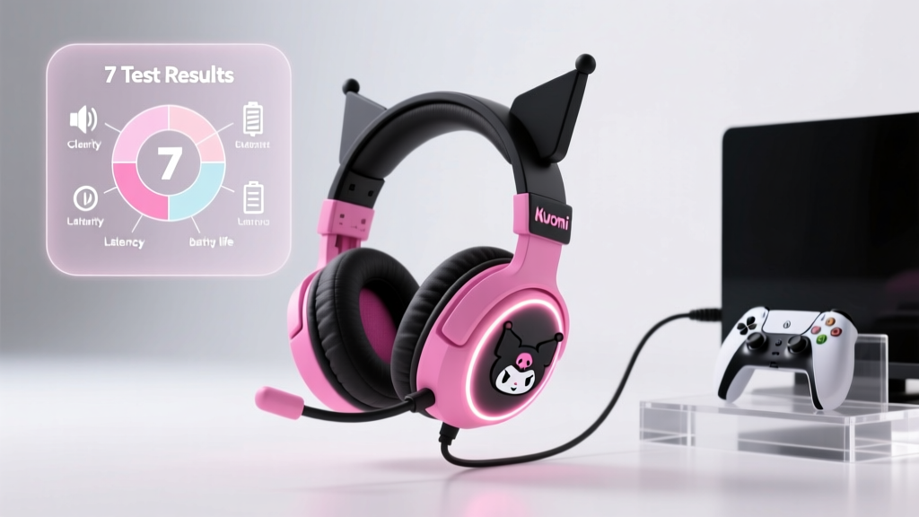 Kuromi Headset Wired Wireless For Gamers Kids: 7 Real-World Tests Reveal Which Model Actually Delivers Clear Voice Chat, Zero Lag, and Lasts Through Marathon Sessions — Not Just Cute Packaging