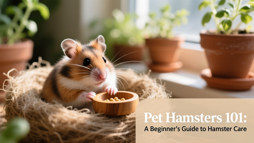 Pet Hamsters 101: A Beginner’s Guide to Hamster Care