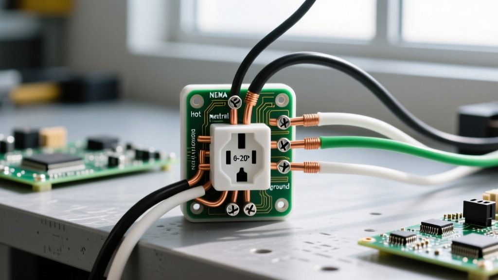 NEMA 6-20P Wiring Explained: Sizing, Pinouts, and Common Mistakes