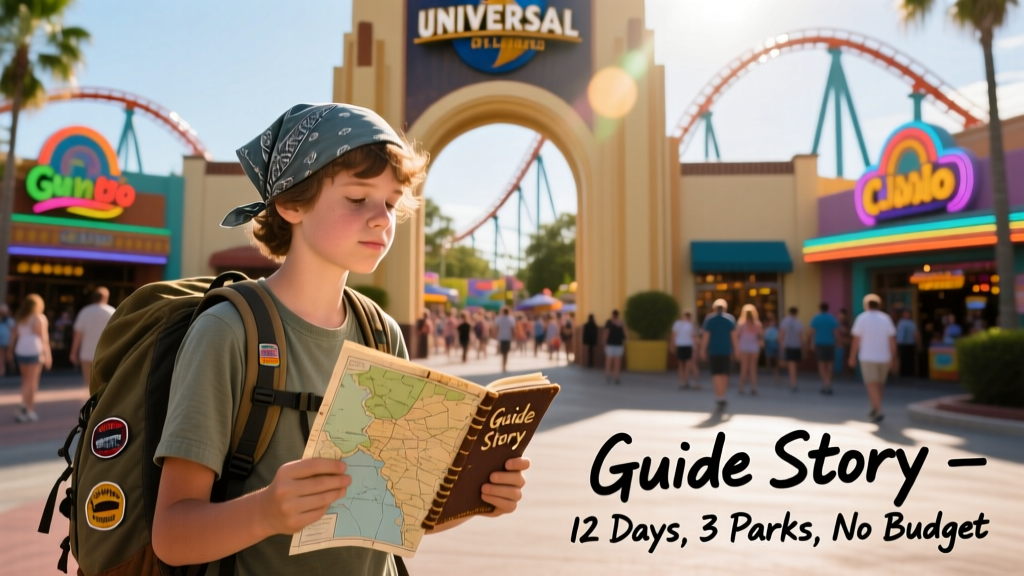 Universal Studios Orlando Guide Story: How a $42 Budget Backpacker Navigated the Parks in 36 Hours