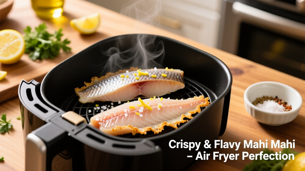 How to Cook Frozen Mahi Mahi in Air Fryer (Crispy & Flaky!)