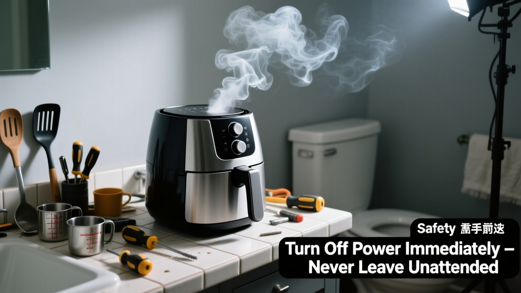 Air Fryer Smoking in Bathroom: Quick Fixes & Safety Tips