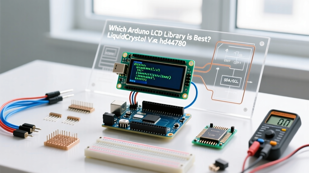 Which Arduino LCD Library is Best? LiquidCrystal vs hd44780