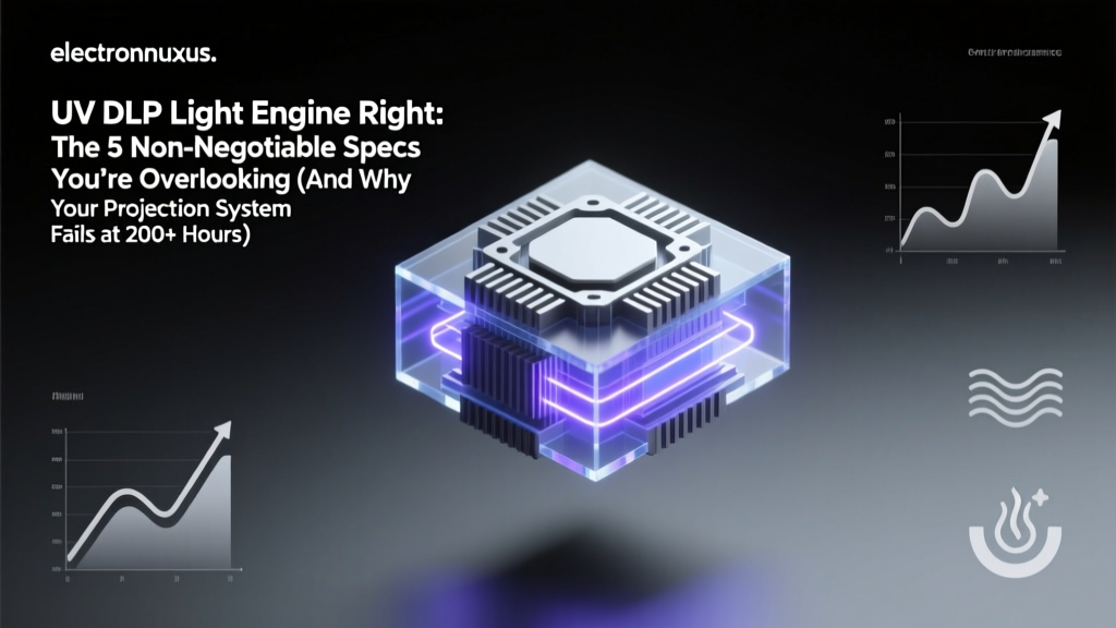 UV DLP Light Engine Right: The 5 Non-Negotiable Specs You’re Overlooking (And Why Your Projection System Fails at 200+ Hours)