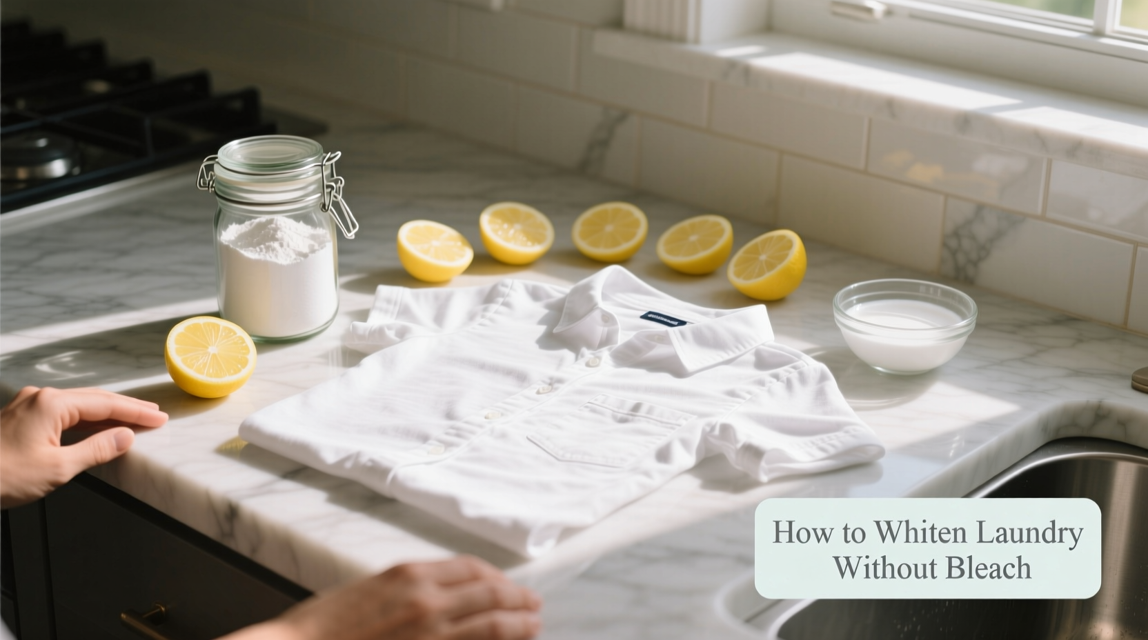 how to whiten laundry without bleach