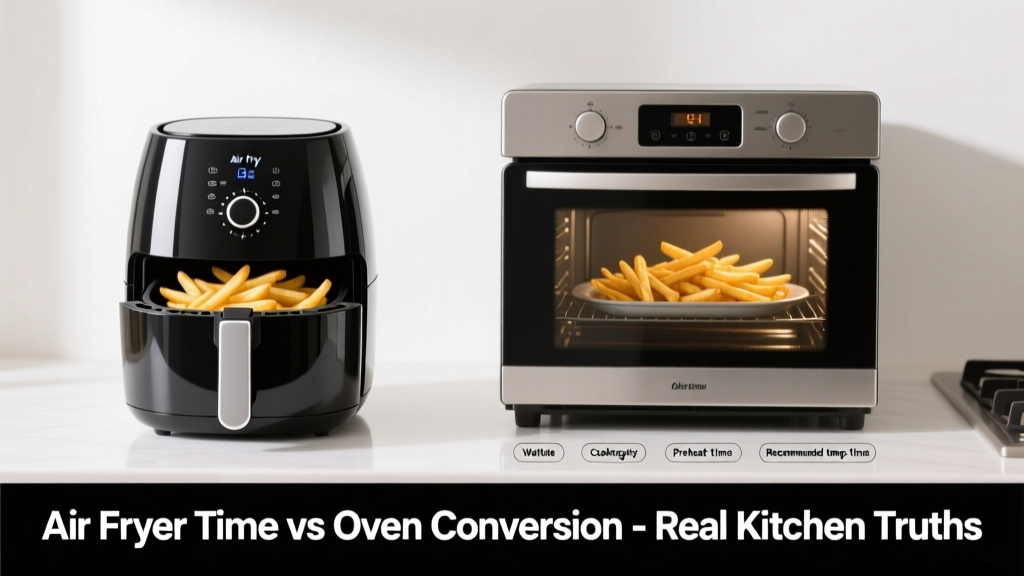 Air Fryer Time vs Oven Conversion: Real Kitchen Truths
