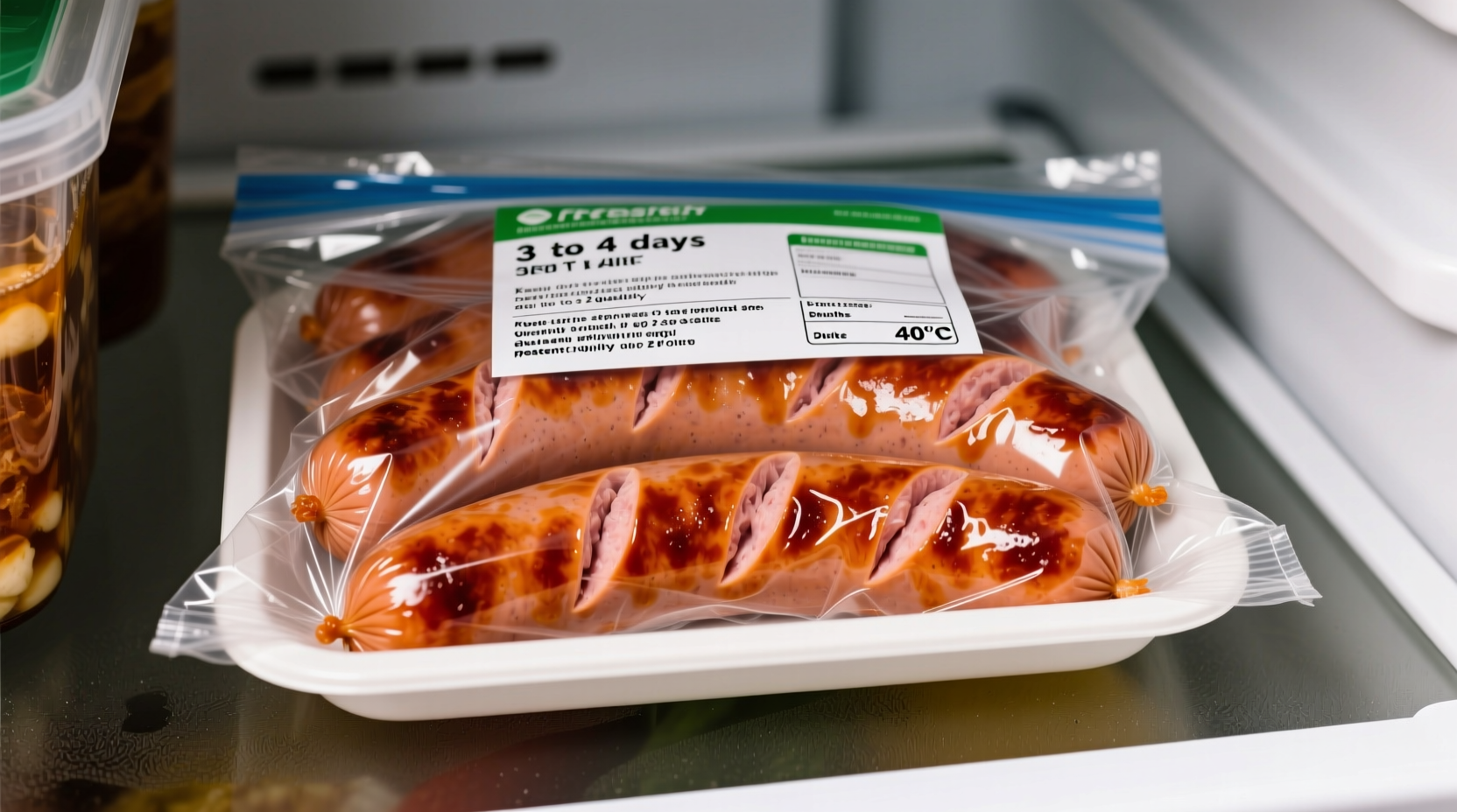 How Long Cooked Sausage Lasts in Fridge: 3-4 Days Safely
