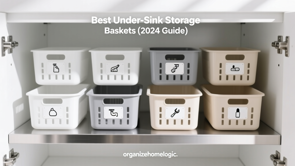 Best Under-Sink Storage Baskets (2024 Guide)