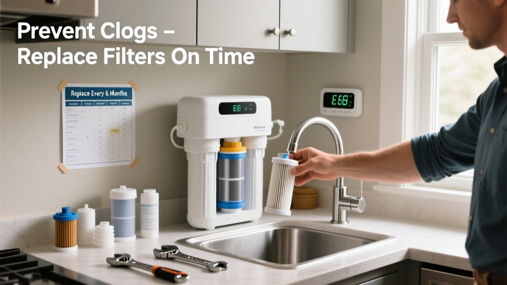 How to Prevent Water Filter Clogged in Home Systems