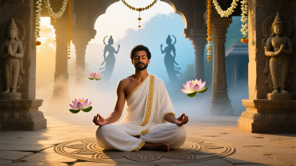 Meditating in Hindu: Cultural Dream Symbolism