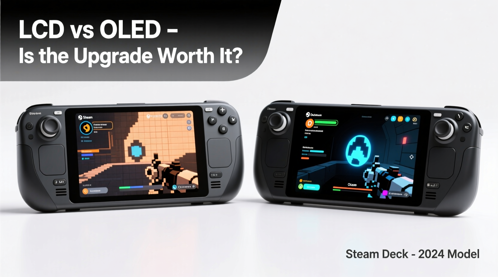 steam deck lcd vs oled which screen is worth the price bump