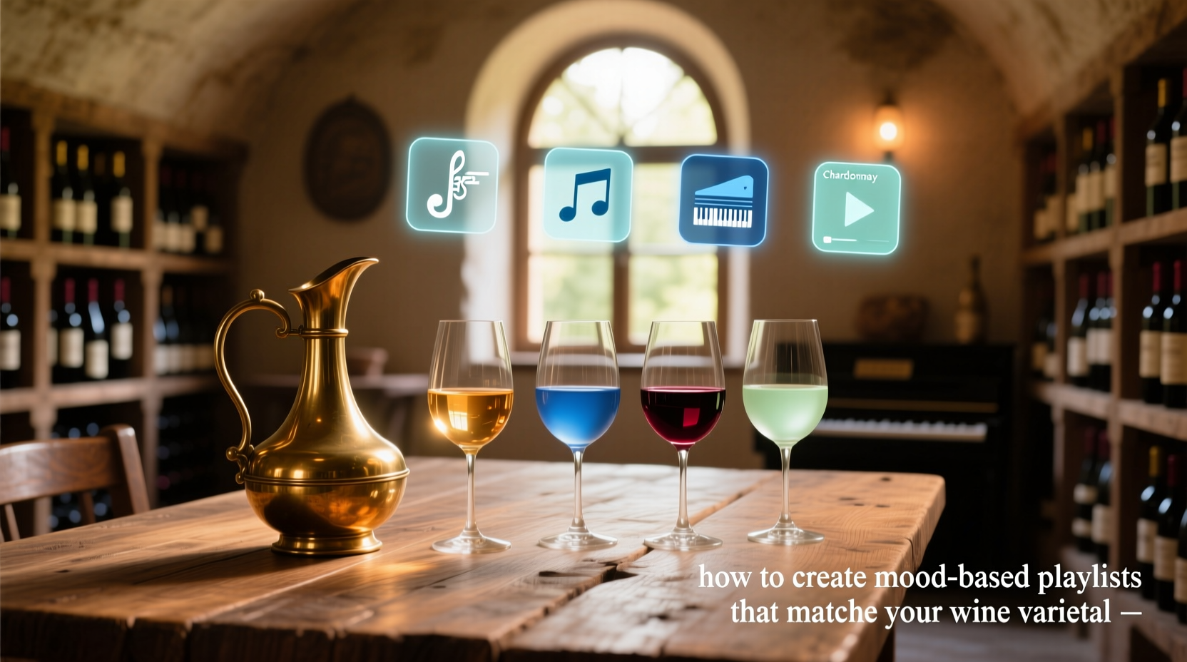 how to create mood-based playlists that match your wine varietal